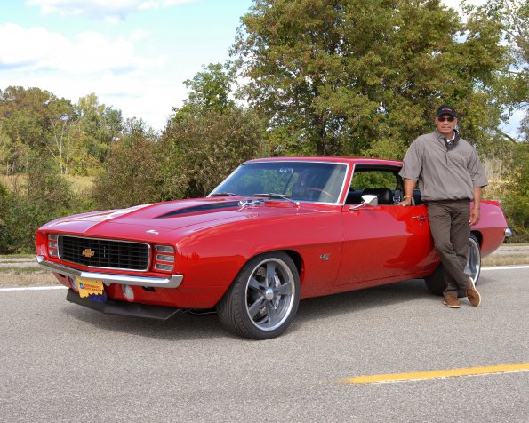 Reggie Jackson 1969 Camaro 