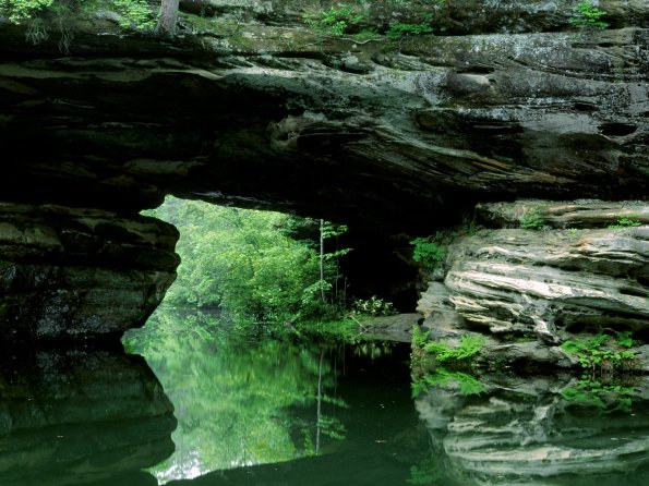 Natural Bridge, Pickett State Park, Tennessee